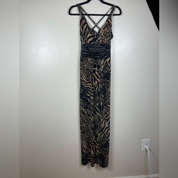 VENUS Leopard print dress Women’s Size S - Picture 2 of 5